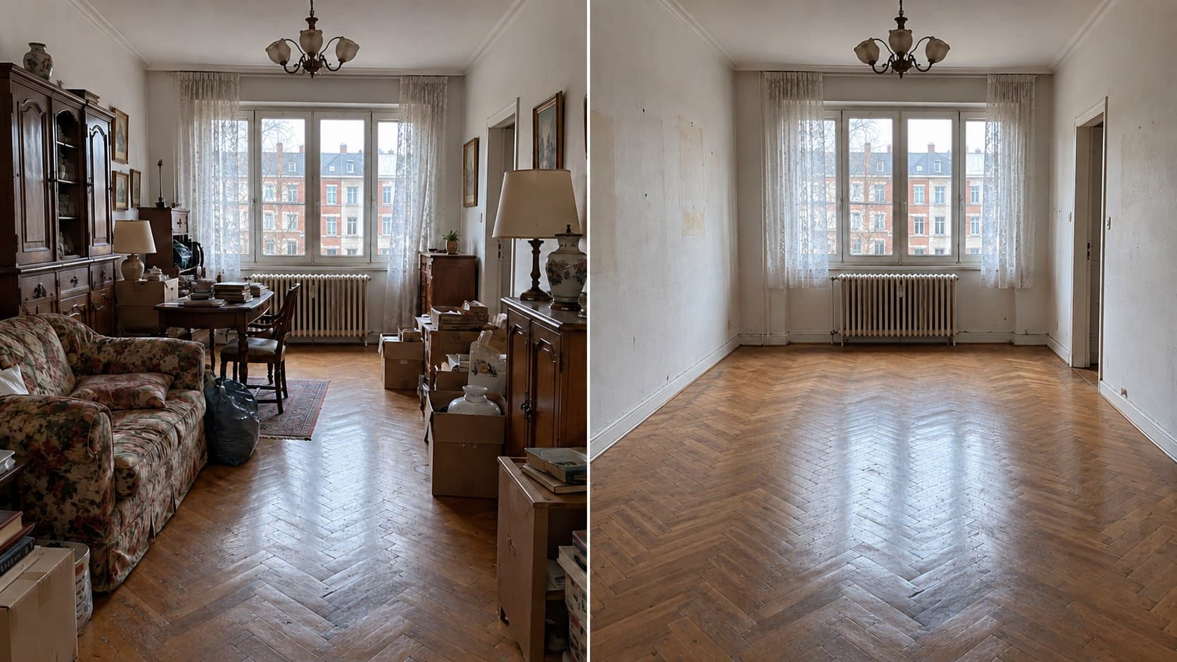 Mobilier et objets valorisables avant débarras à Marcq-en-Barœul