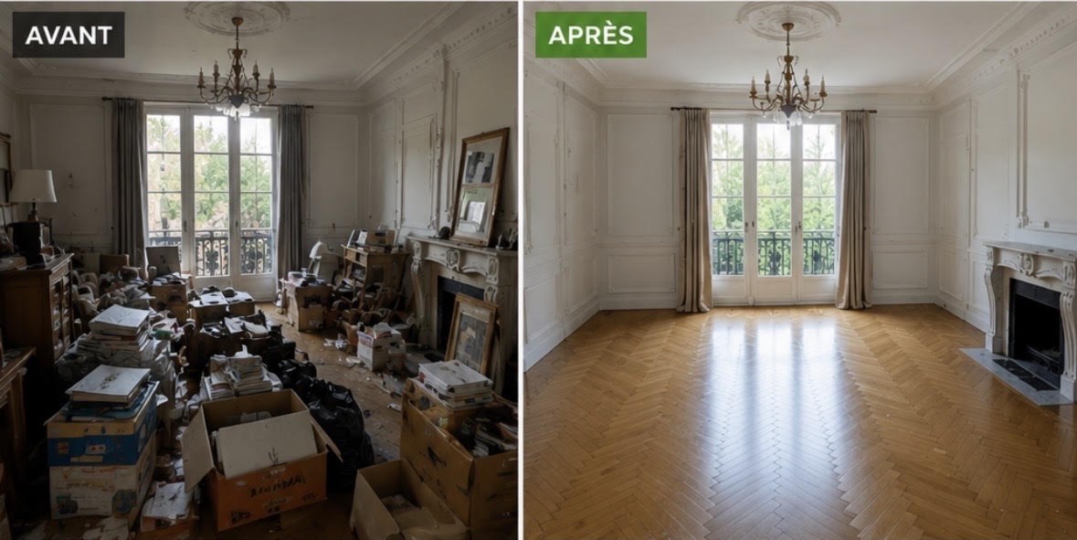 Buffet ancien en chêne — fiche exemple